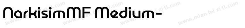 NarkisimMF Medium字体转换